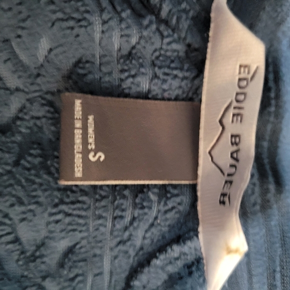 Eddie bauer pullover top women size small 1/4 zipper Nordic color - Picture 12 of 12